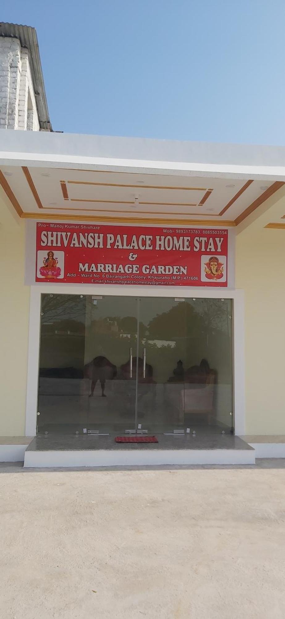 Shivansh Palace Homestay & Marriage Garden Khajuraho Exterior photo